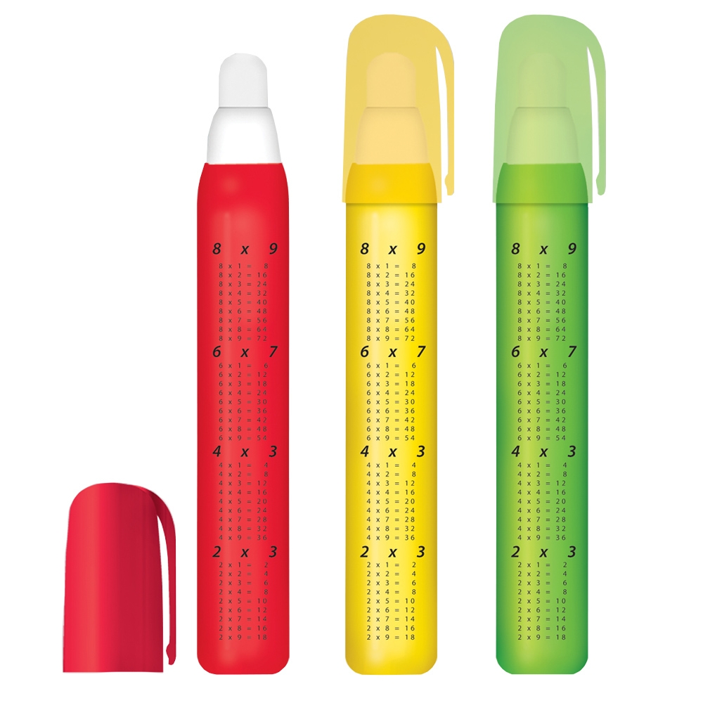 Radiera cu tabla inmultirii, 36 buc/display - S-COOL - imagine 3