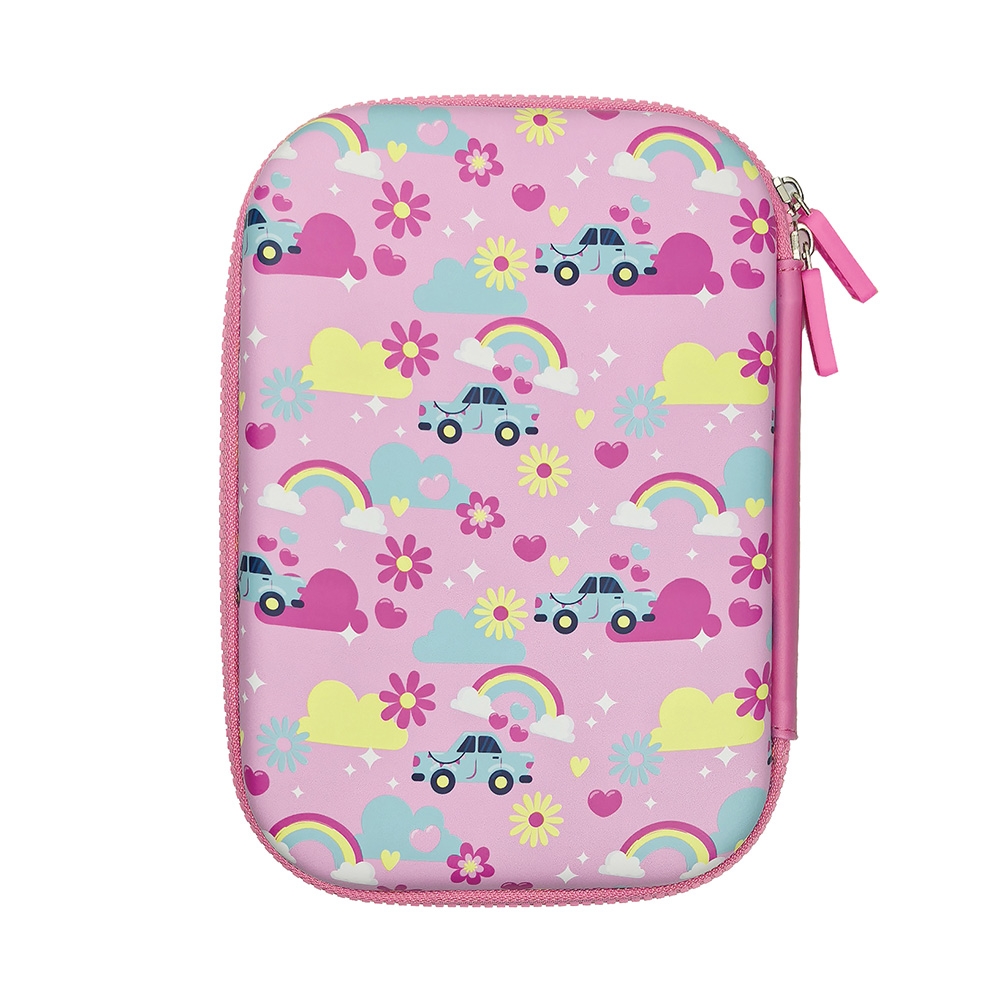 Penar neechipat 3D, 1 fermoar, 22.5x15.5x6 cm, HAPPY RAINBOW - S-COOL - imagine 4