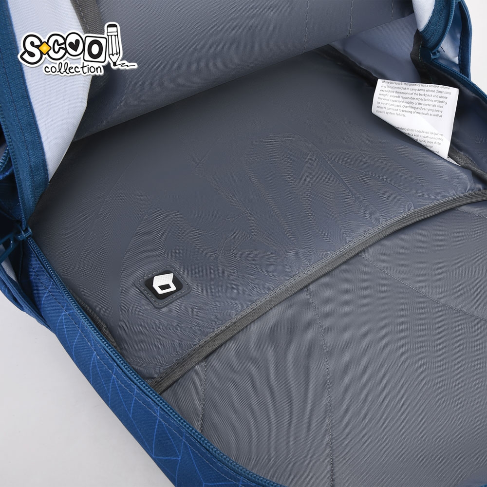 Ghiozdan anatomic URBAN, 43x29x22 cm, LINES - S-COOL - imagine 10