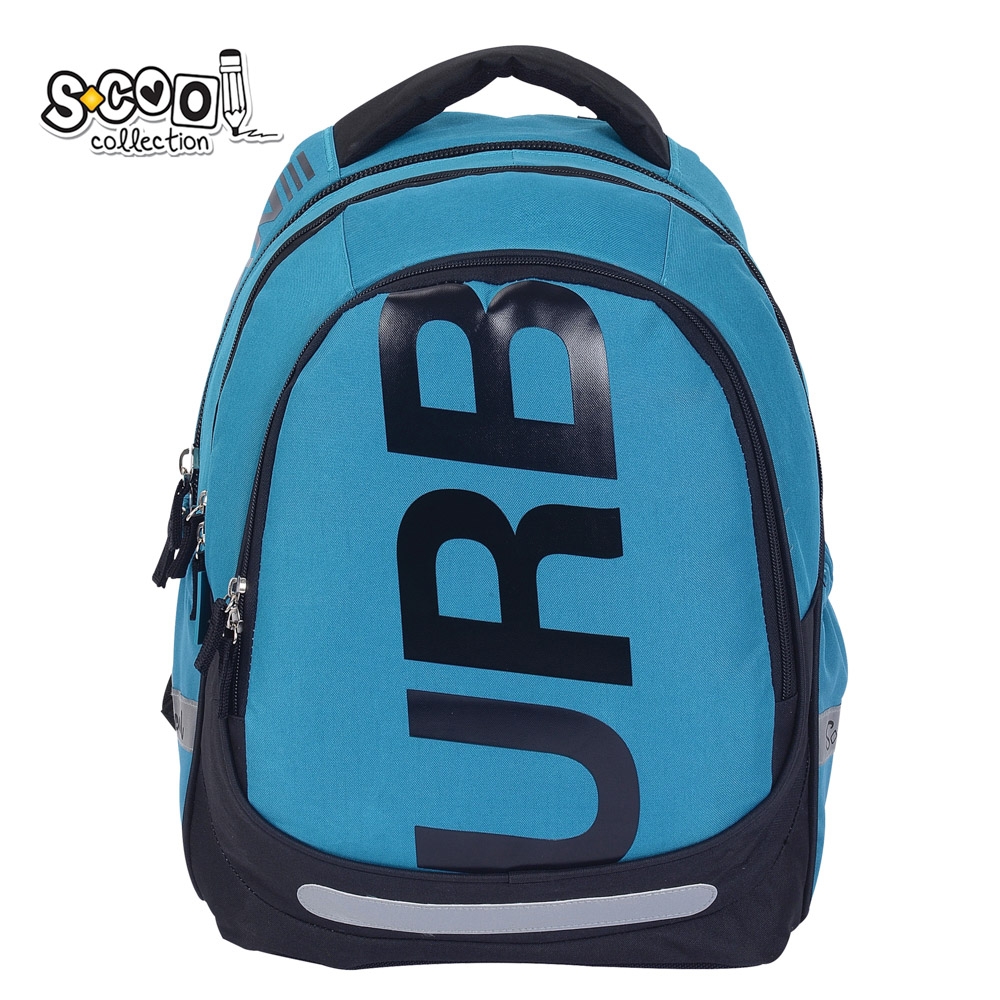 Ghiozdan anatomic light, URBAN, 41x28x17 cm, BLUE - S-COOL