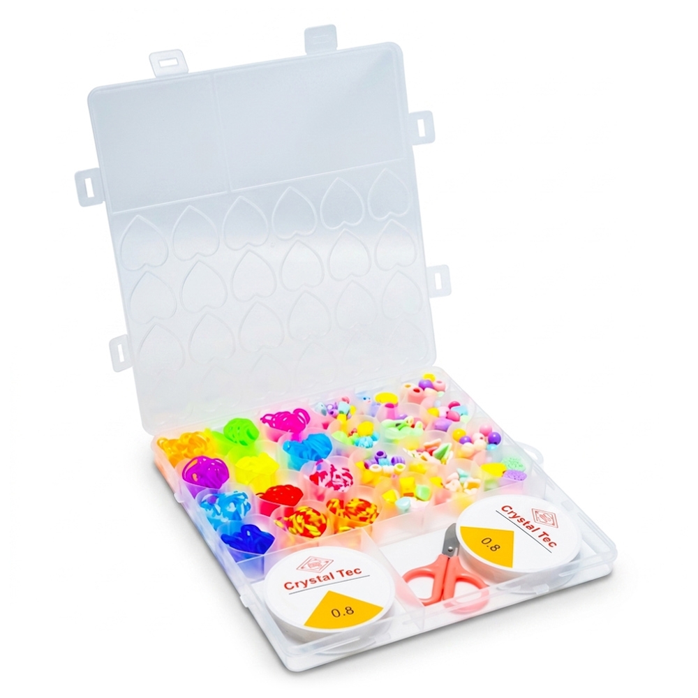 Set creativ: Margele + elastice - imagine 2