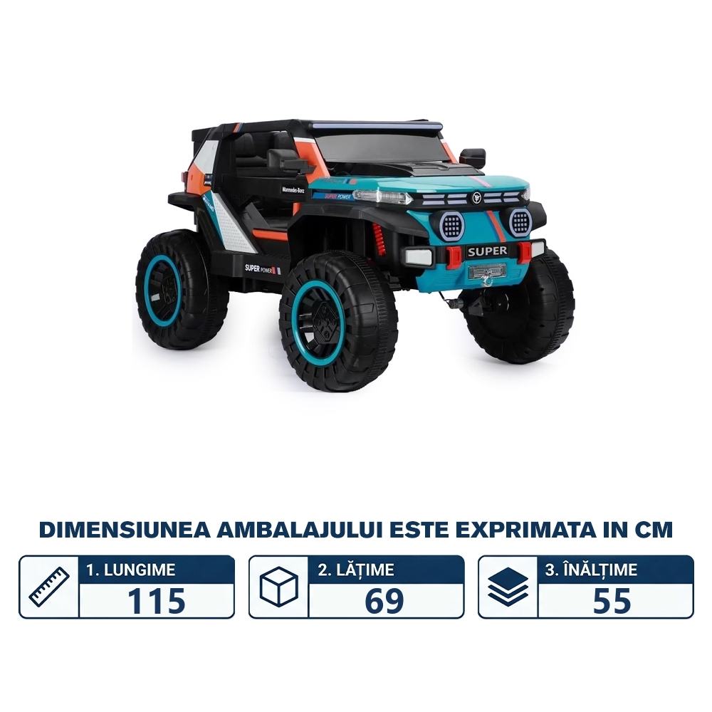 ATV/Jeep cu acumulator - imagine 2
