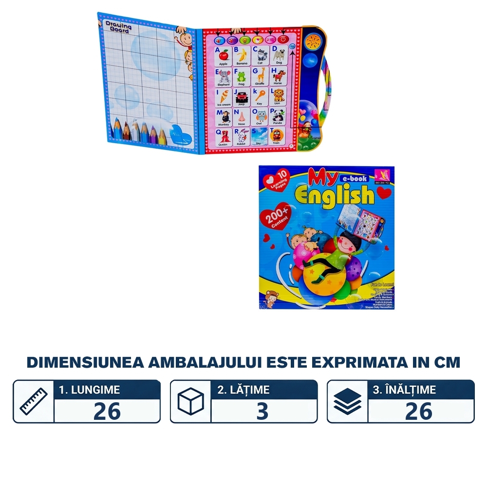 Carte educativa de invatare a Limbii engleze - imagine 2