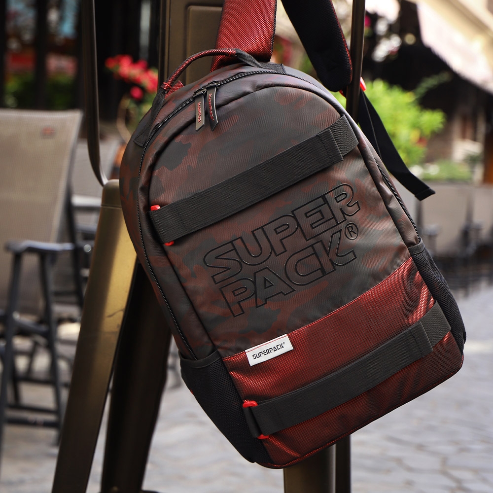 Ghiozdan compartiment laptop, SUPERPACK, 43x31x15 cm - S-COOL - imagine 7