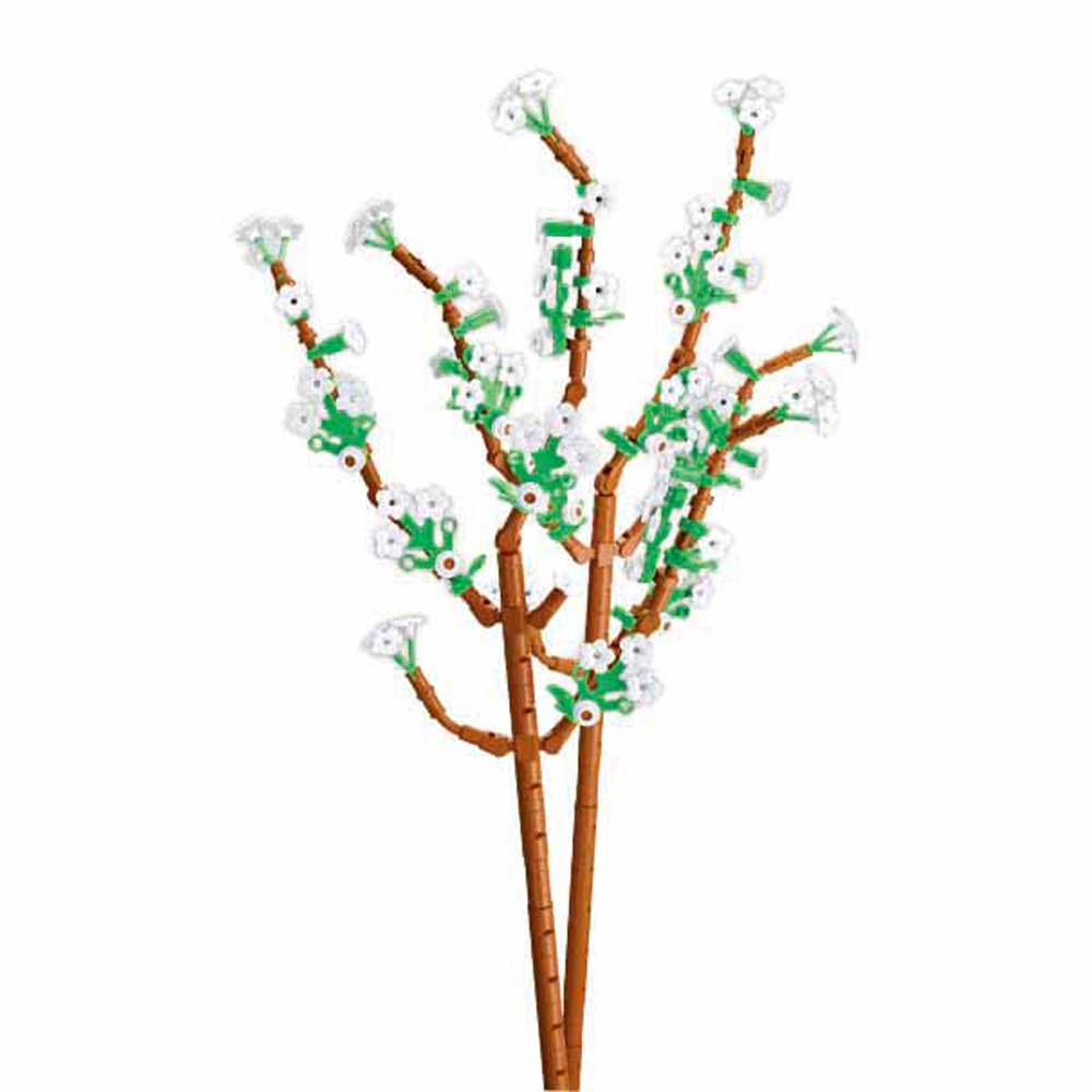 Set de Constructie Flowers, 269 piese, Fontanesia - Sluban - imagine 5