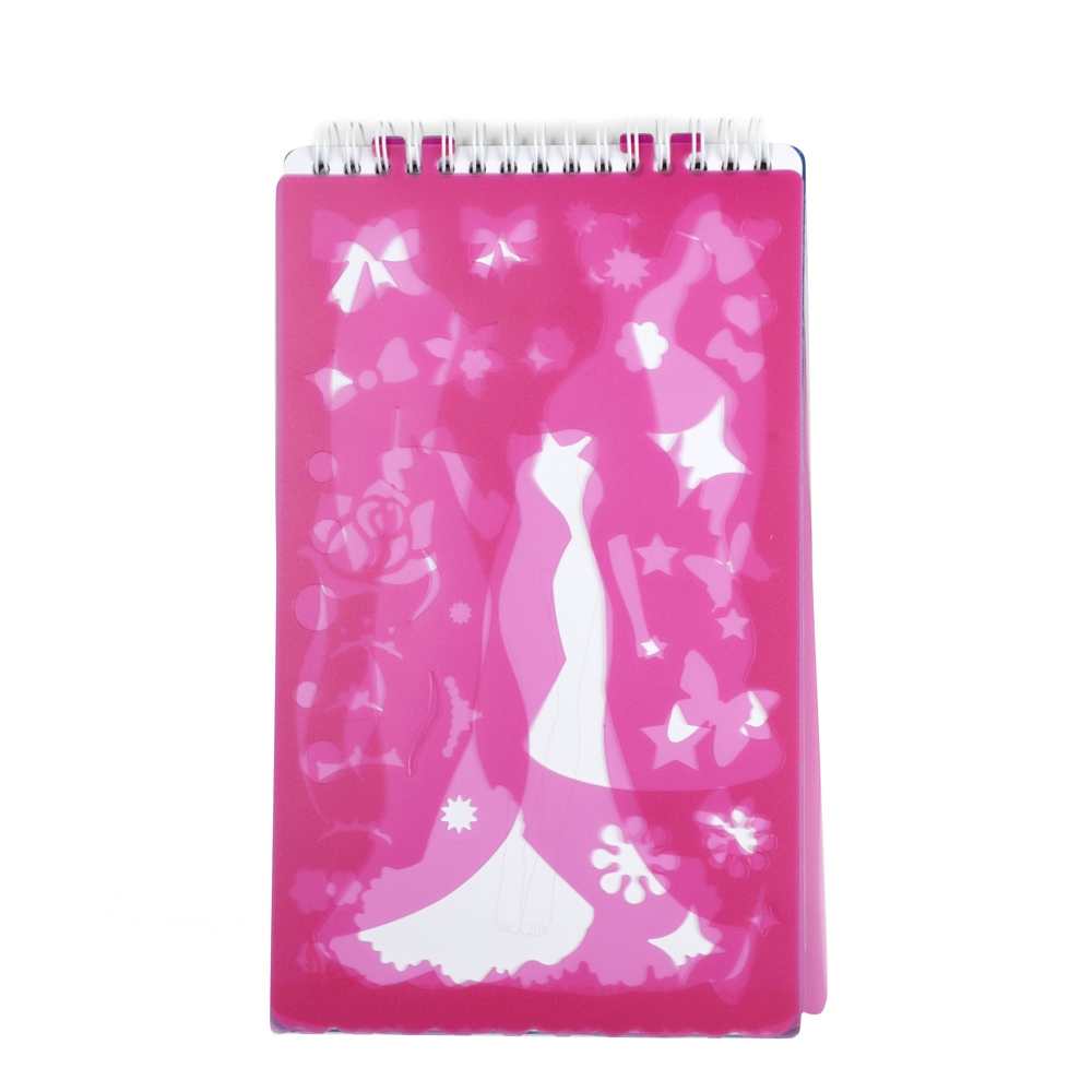 Carnetel de desen cu stickere si sabloane - Toi-Toys - imagine 16