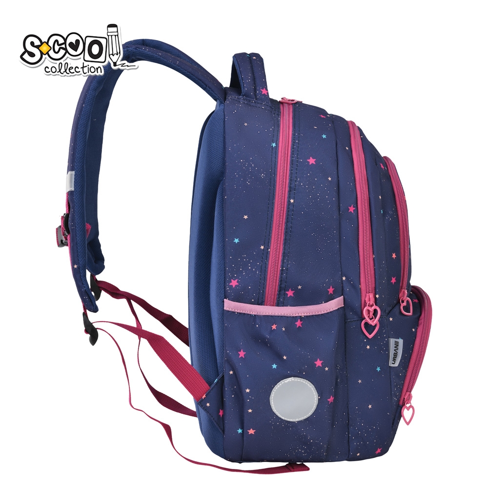 Ghiozdan ergonomic comp. laptop, URBAN PREM., 42x31x16 cm, RAINBOW - S-COOL - imagine 3