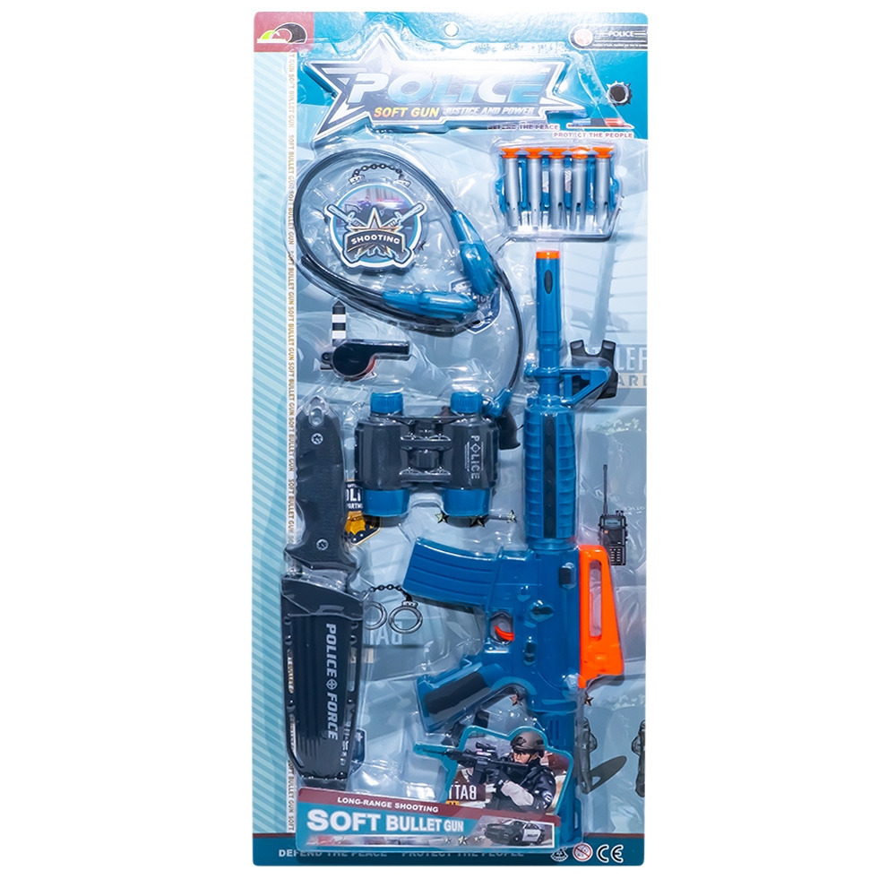 Play set Politie, 10 piese/blister