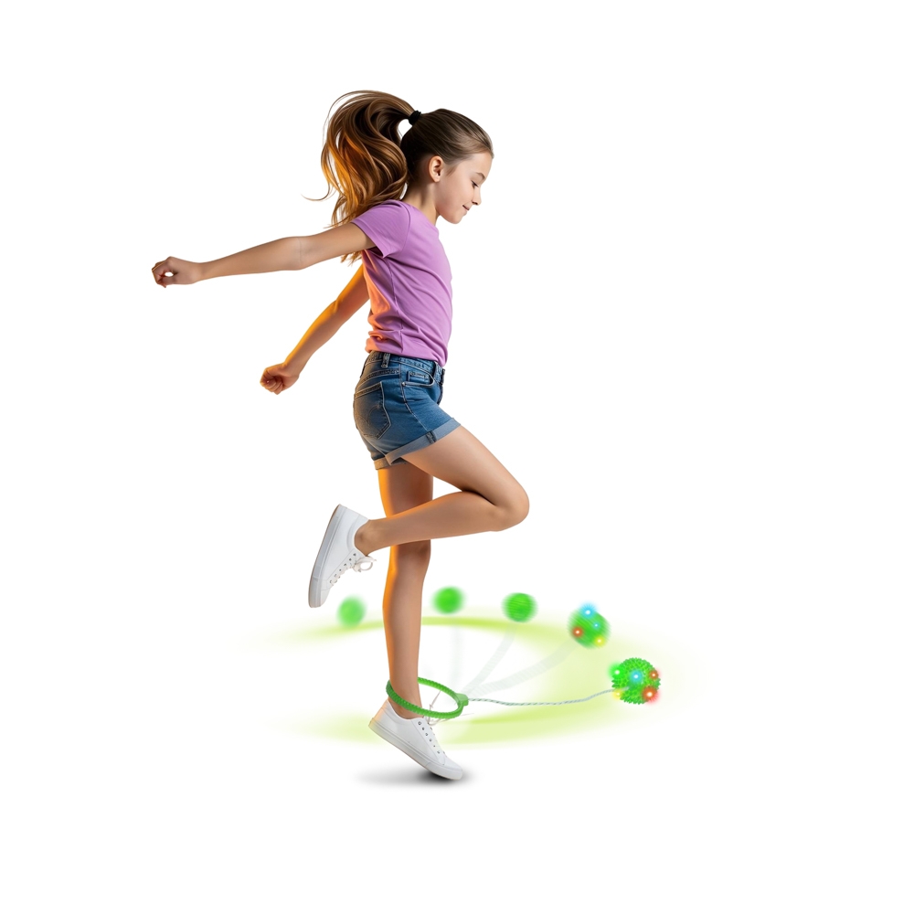 Swing Ball, Coarda cu minge pentru glezna - Toi-Toys - imagine 3