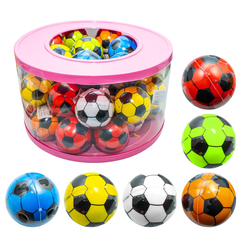 Minge Super elastica, 7.6 cm, Fotbal, 36 buc/display