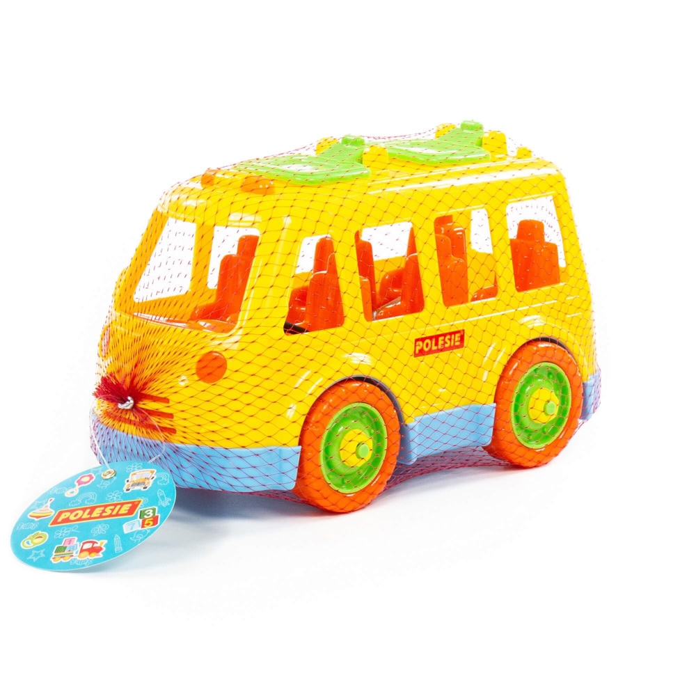 Autobuz demontabil, 26,5X14,5X15,5 cm, Polesie - imagine 7