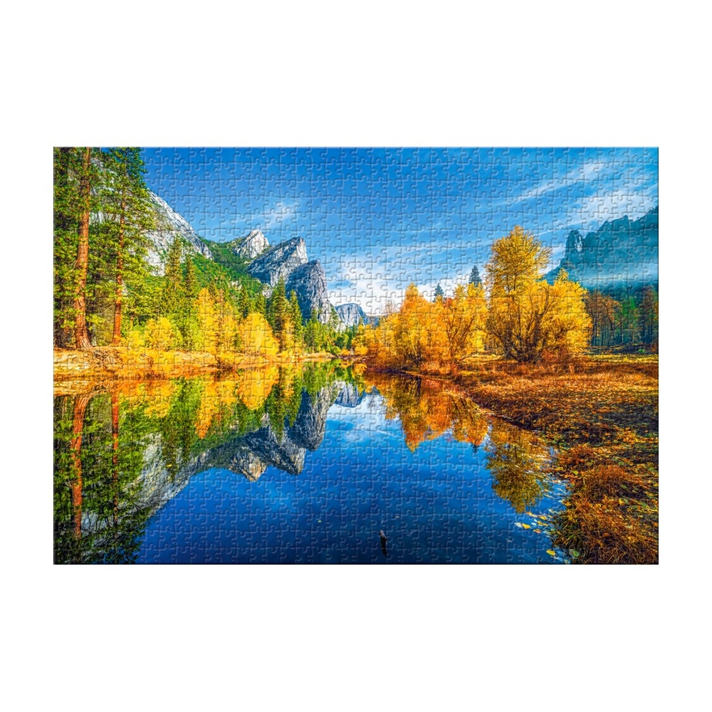 Puzzle 1000 piese, Parcul National Yosemite - Castorland - imagine 2