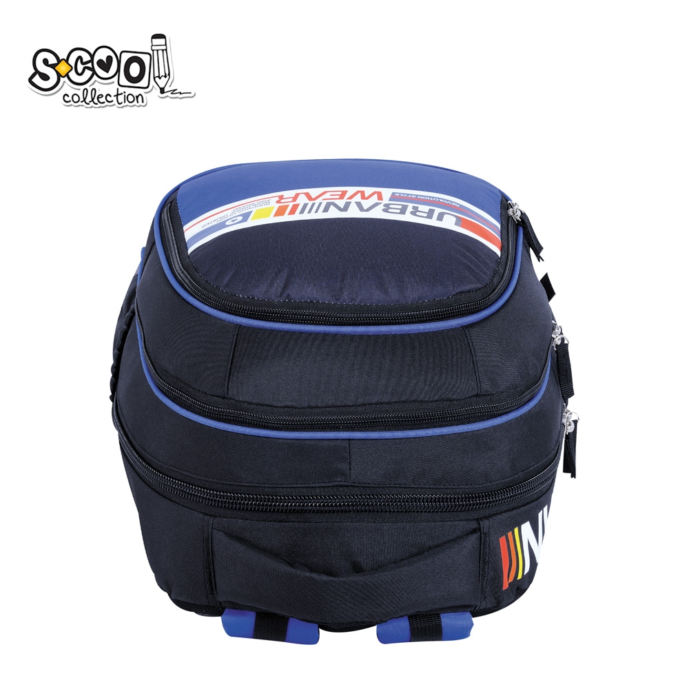 Ghiozdan anatomic light, 41x28x17 cm, URBAN WEAR - S-COOL - imagine 6
