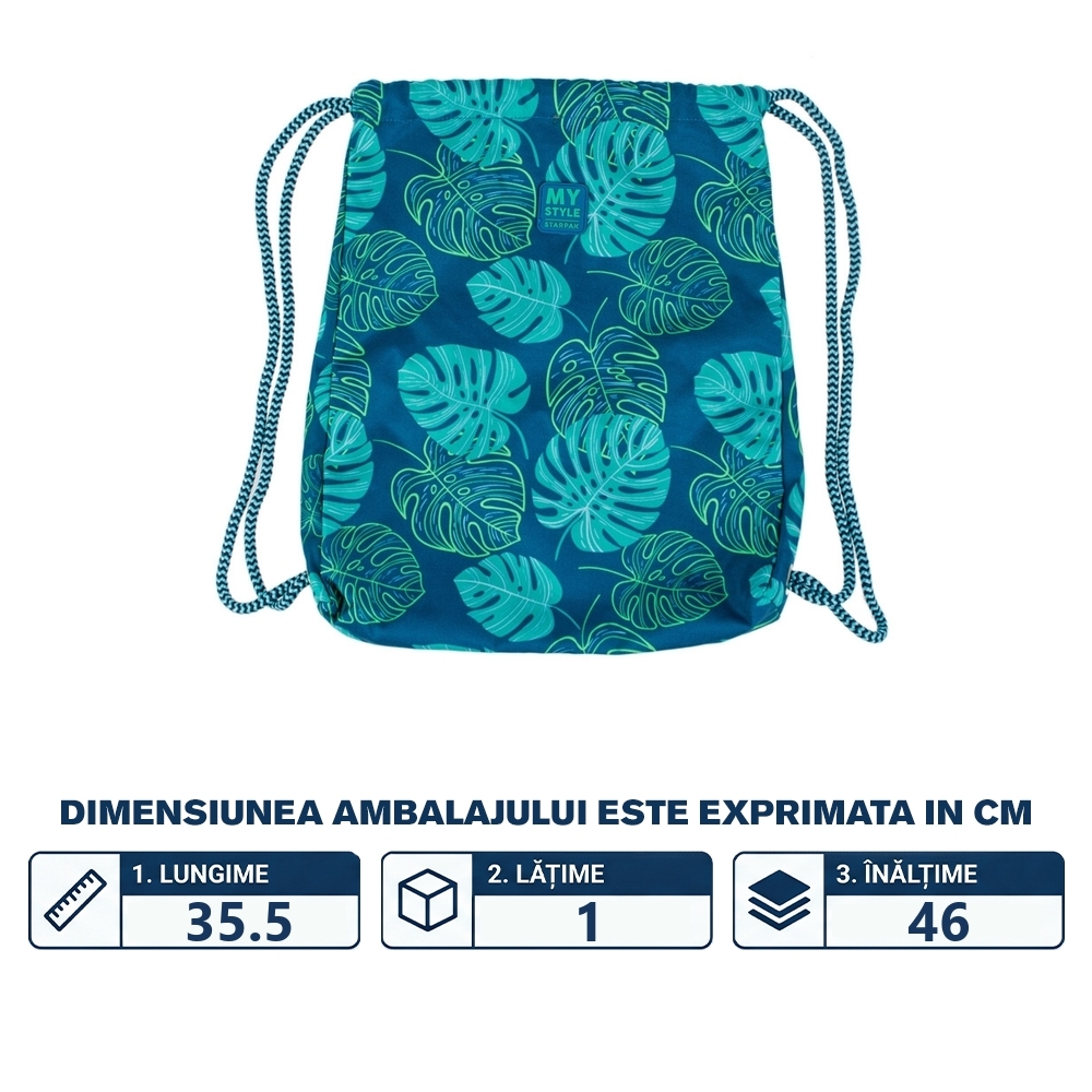 Sac sport My Style, 46x35,5 cm - STARPAK - imagine 2