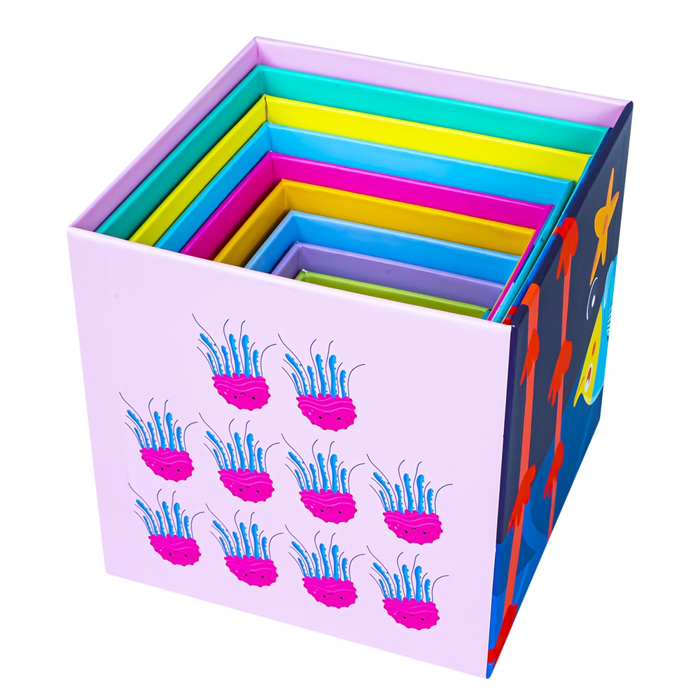 Cuburi educative, stivuibile - imagine 4