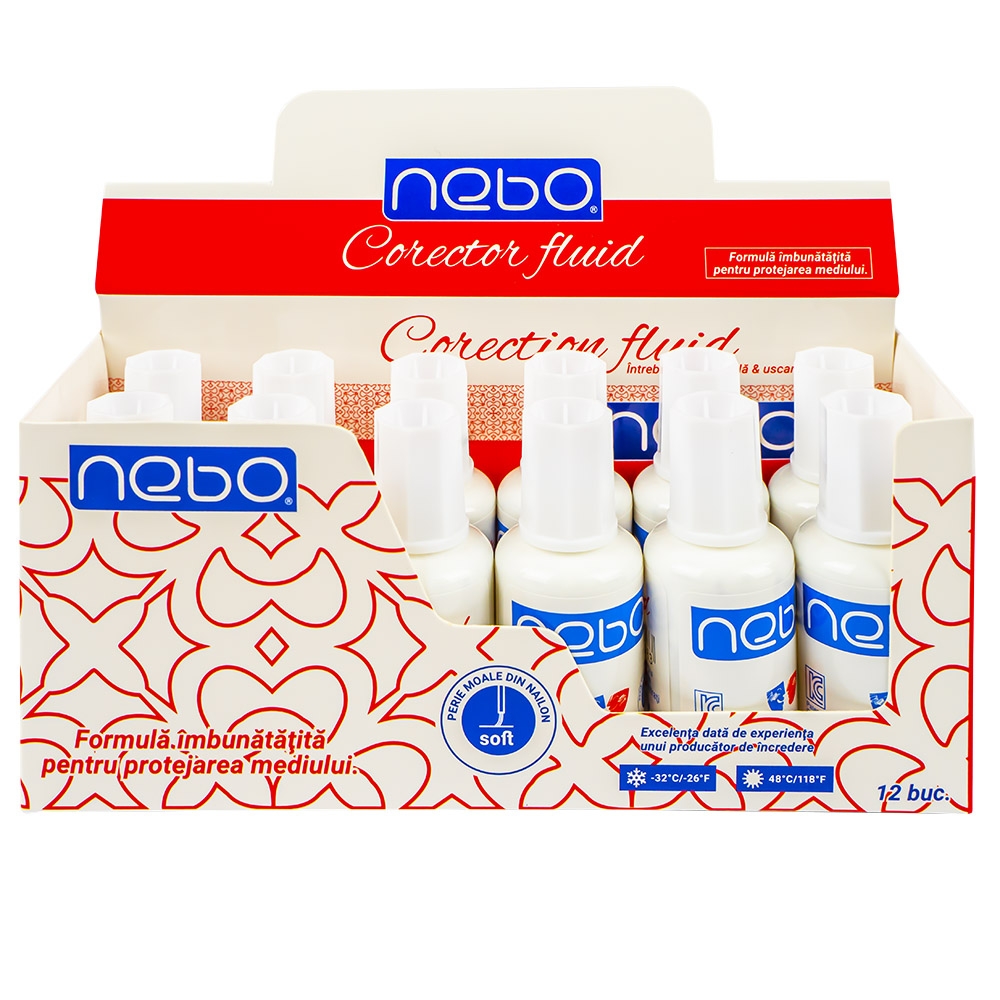 Corector fluid, 12 ml - NEBO - imagine 4