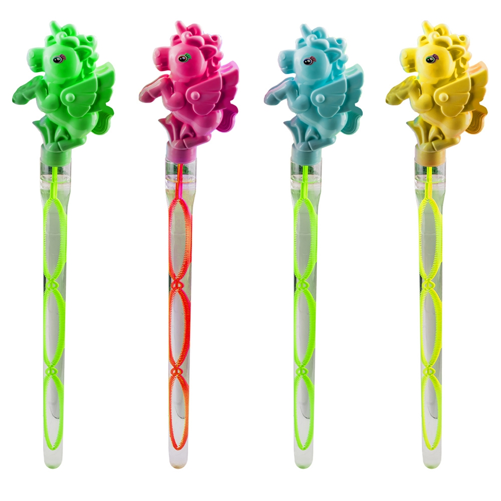 Baloane de sapun, 45 cm, cu led, Unicorn
