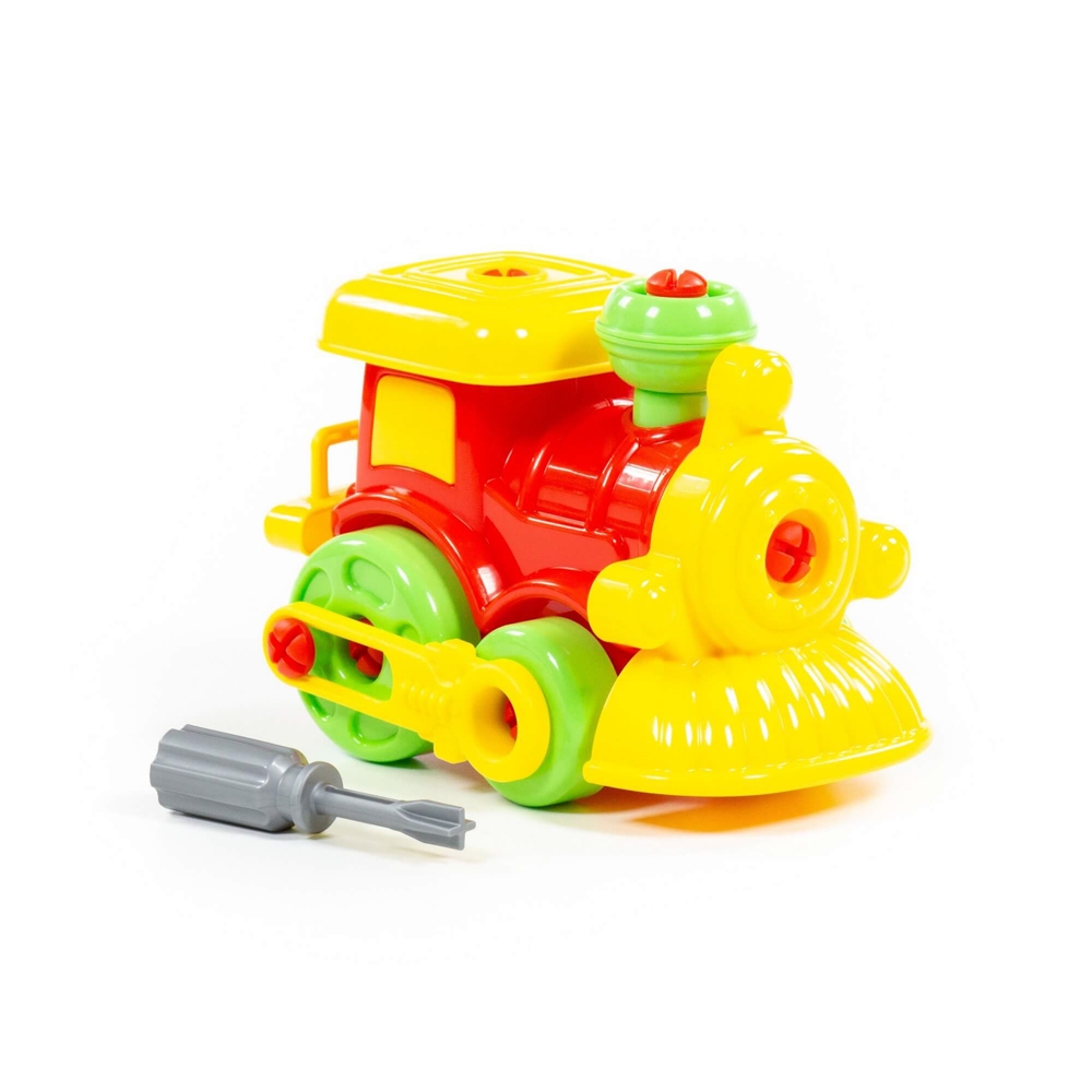 Locomotiva demontabila, 25,5x11,7x22 cm, Polesie - imagine 5