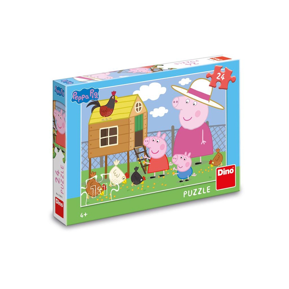 Puzzle 24 piese, Peppa Pig - DINO TOYS - imagine 4