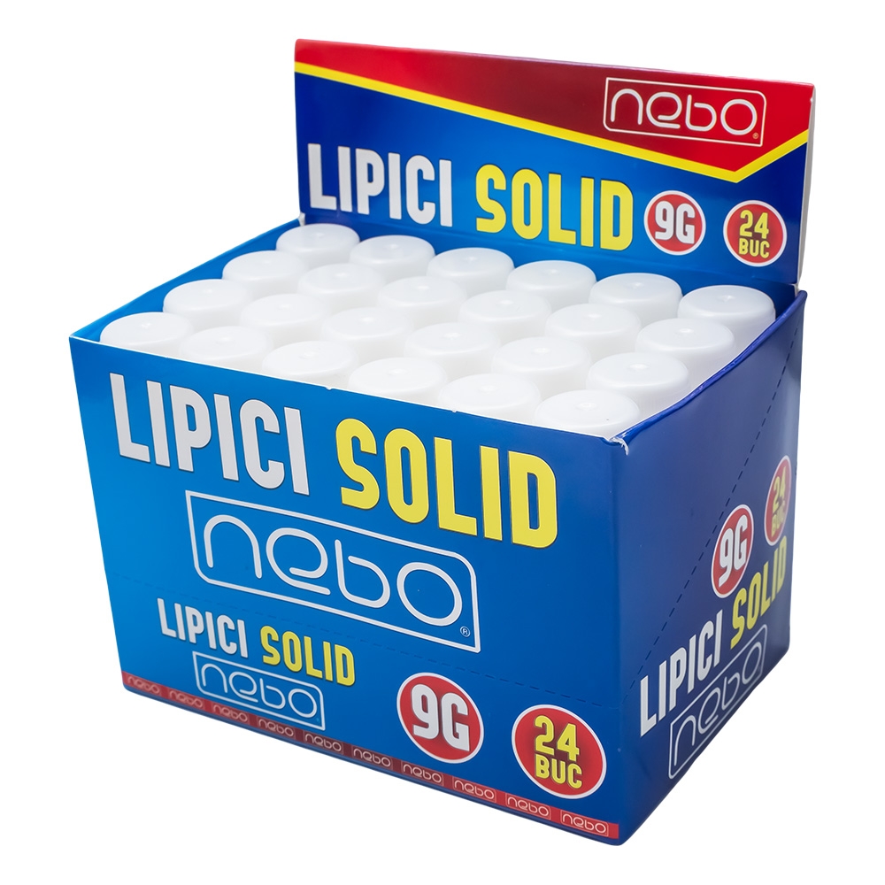 Lipici solid, 9g, 24 buc/set - NEBO - imagine 3
