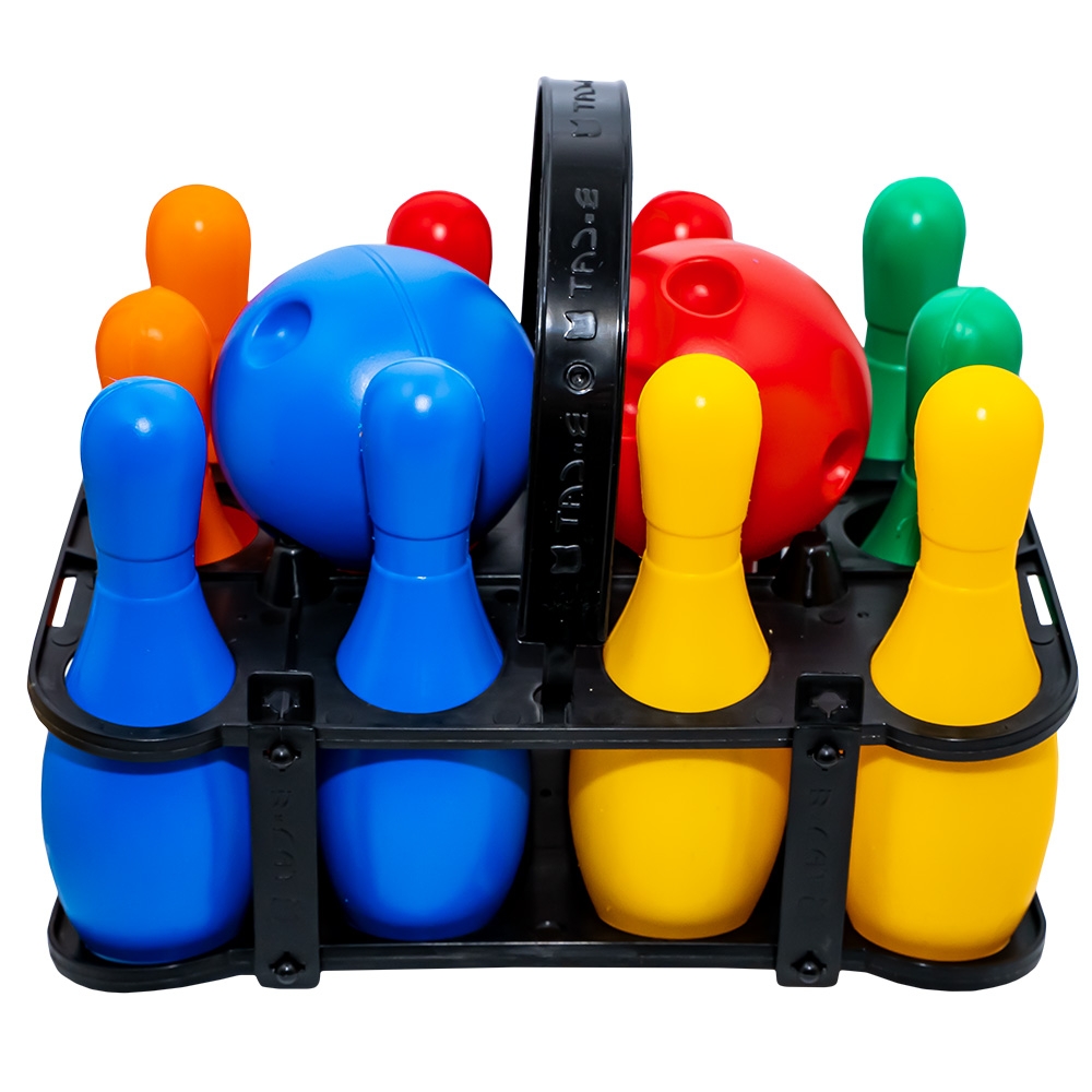 Set Popice, 10 piese + 2 mingi si suport - ROBENTOYS - imagine 4