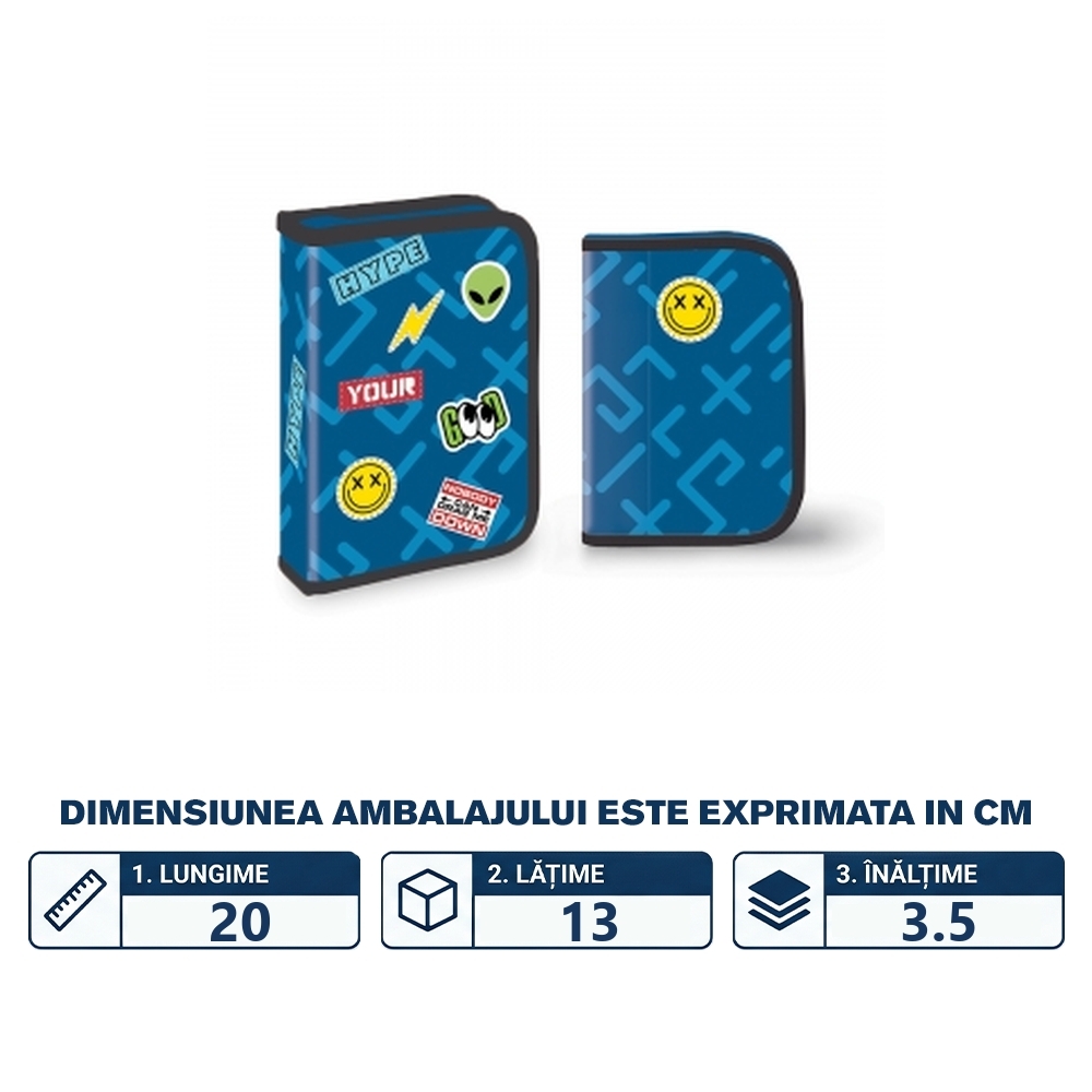 Penar Neechipat, 1 Fermoar, 2 Extensii, Sticker - S-Cool - imagine 2