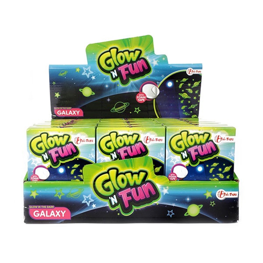 Stickere fosforescente Spatiu, Glow n Fun - Toi-Toys