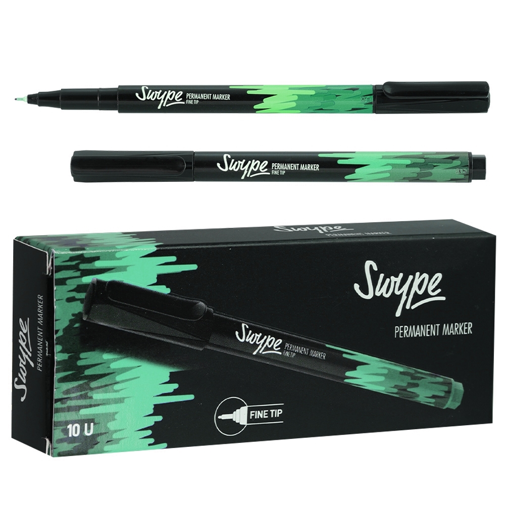 Marker CD/DVD Swype, verde - LINC