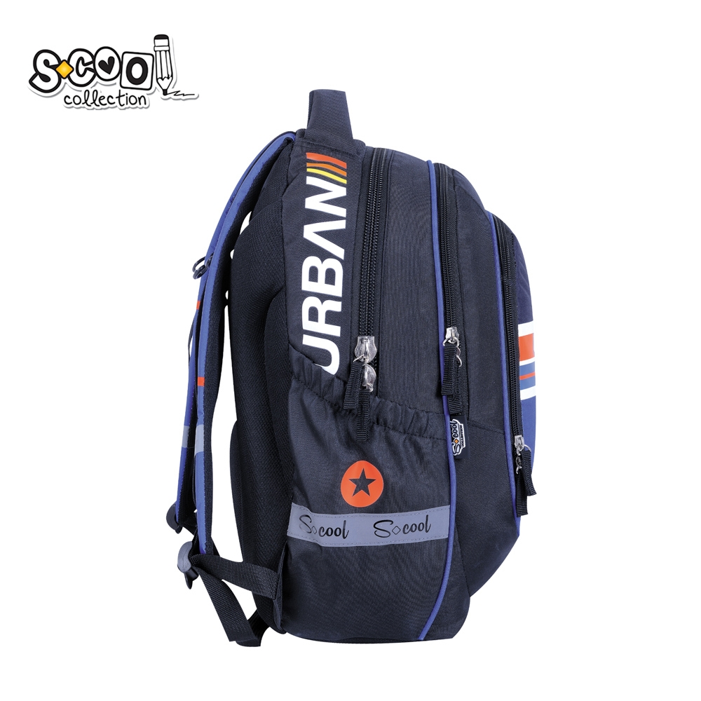 Ghiozdan anatomic light, 41x28x17 cm, URBAN WEAR - S-COOL - imagine 4