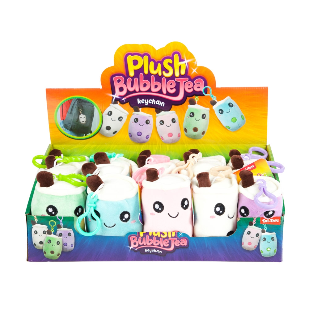 Breloc din plus, Bubble Tea, 11 cm - Toi-Toys - imagine 7