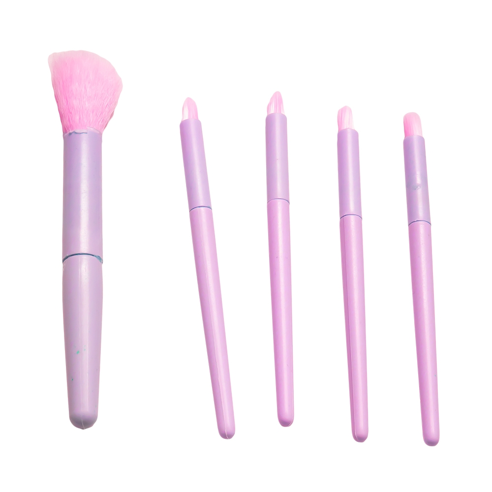Set pensule pentru machiaj, in folie, 5 buc/set - imagine 4