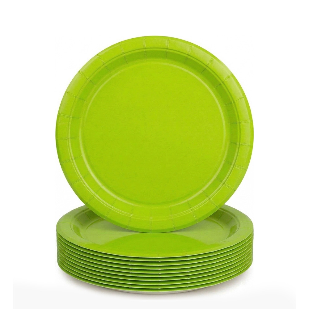 Farfurii party, din carton, Unicolore, 18 cm, 230g, 10 buc/set - ROBENTOYS - imagine 9