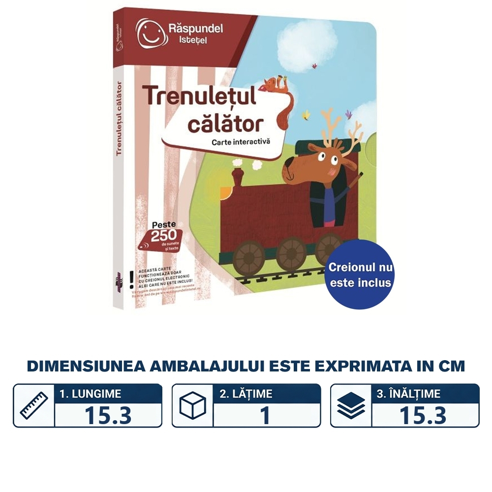 Raspundel istetel, Carte - Trenuletul calator, ALBI - Blackfire - imagine 2