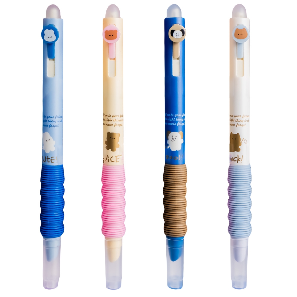 Stilou din plastic, cu mecanism, cerneala termosensibila - NEBO