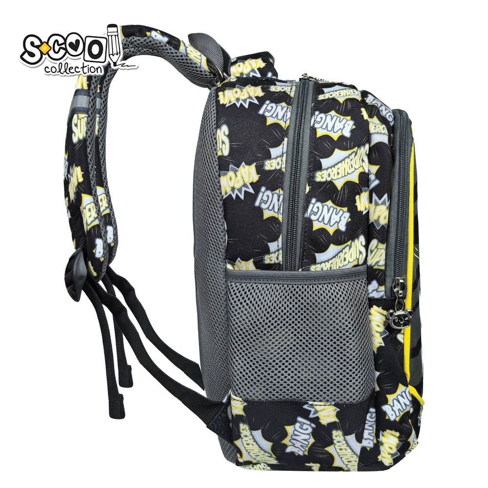 Ghiozdan gradinita, 34x23x14 cm, SUPERHEROES - S-COOL - imagine 3