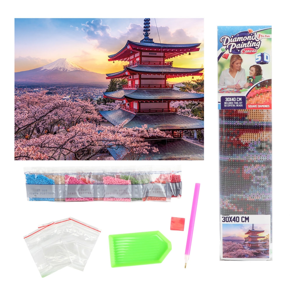 Set creatie cu diamante, 30x40 cm - Toi-Toys - imagine 7
