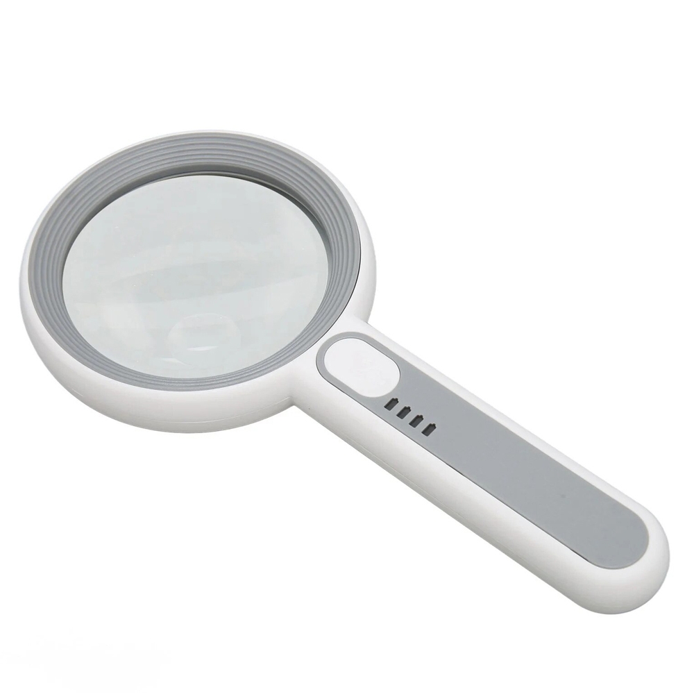 Lupa 75 mm, cu  leduri si incarcare USB - imagine 3