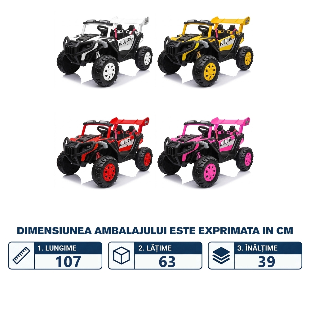 Jeep politie cu acumulator - imagine 2