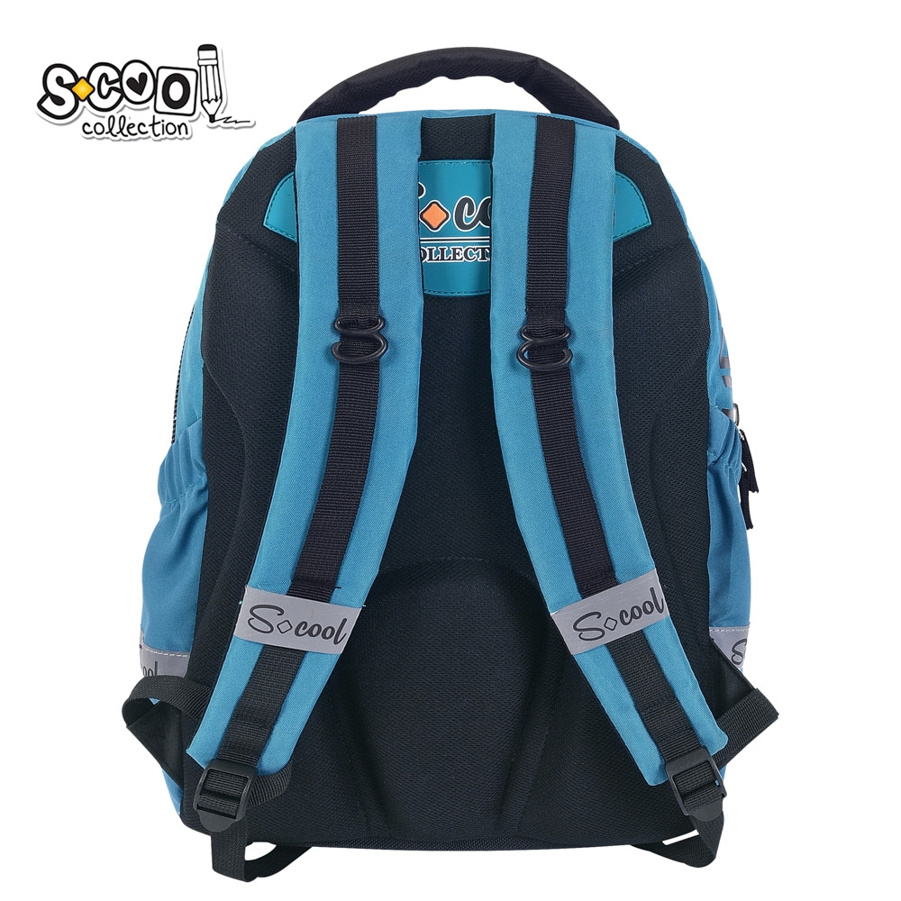 Ghiozdan anatomic light, URBAN, 41x28x17 cm, BLUE - S-COOL - imagine 5