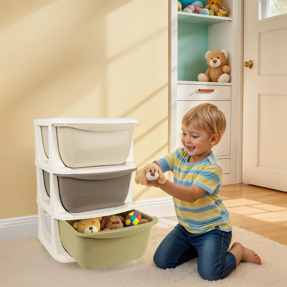 Organizator jucarii, 3 sertare - Dolu - imagine 3