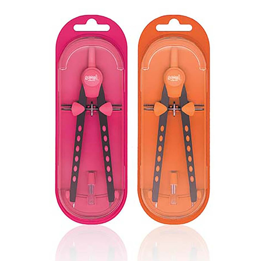Compas profesional + rezerva mina /blister - S-COOL - imagine 3