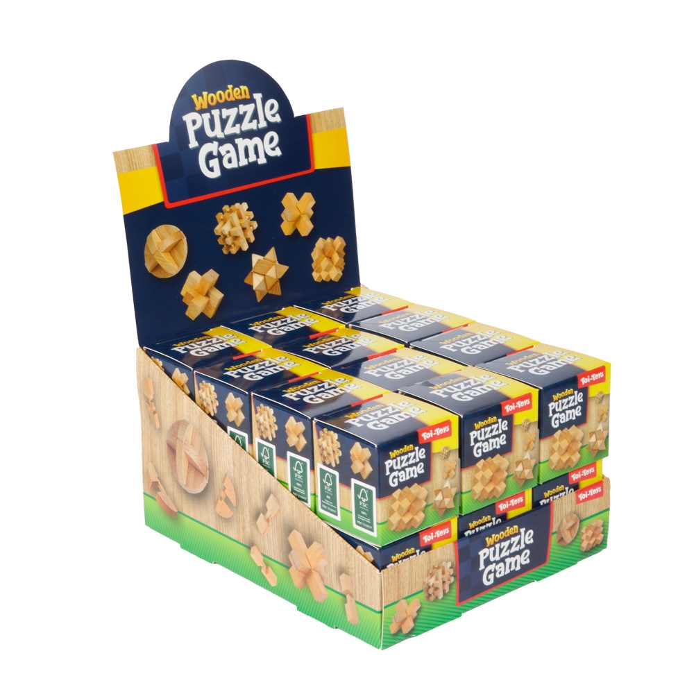 Joc puzzle 3D din lemn - Toi-Toys - imagine 4