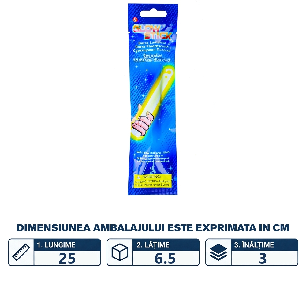 Betisor cu lumina fosforescenta - imagine 2