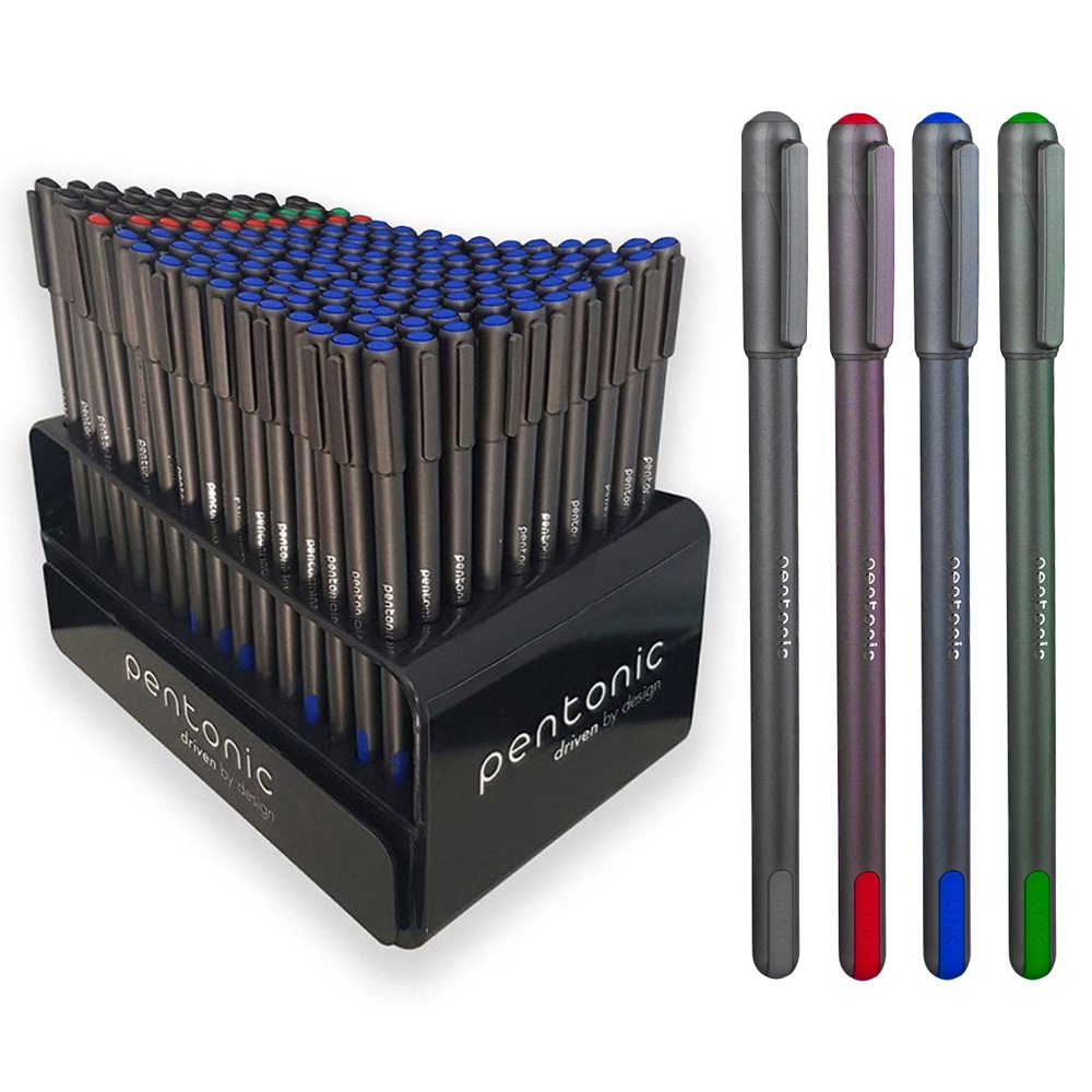 Pix Pentonic, 150 buc/display, mina scriere - culori diverse - LINC