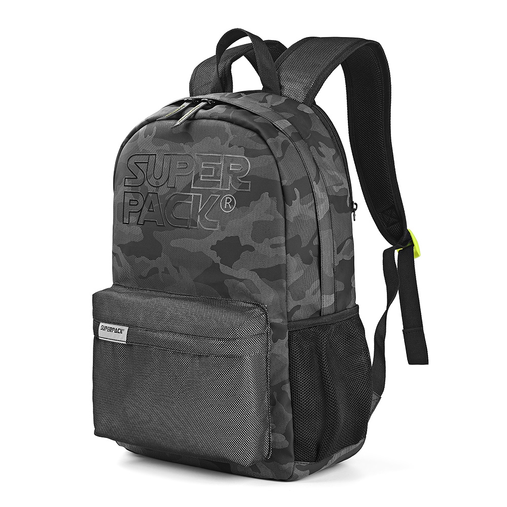 Ghiozdan compartiment laptop, SUPERPACK, 43x30x14 cm - S-COOL - imagine 3