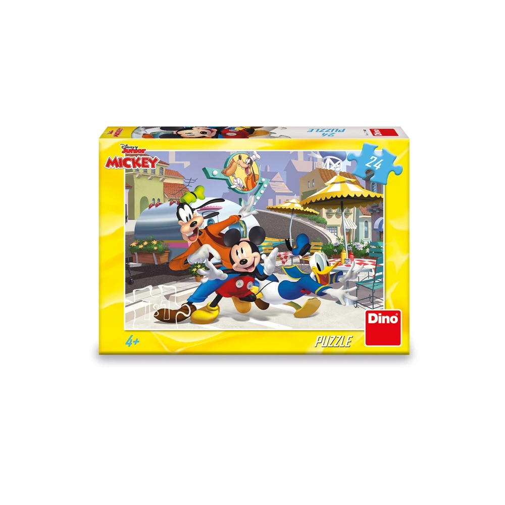 Puzzle 24 piese, Mickey si prietenii - DINO TOYS - imagine 3
