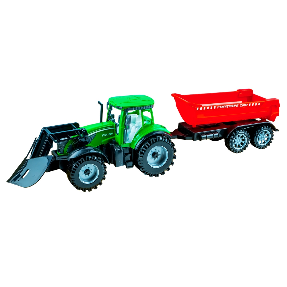 Tractor cu frictiune si remorca - imagine 3