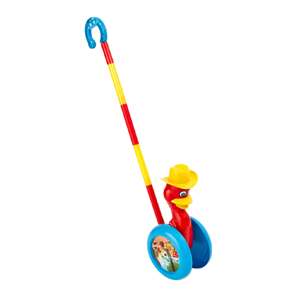Jucarie de impins, Ratusca, 60 cm - BY TOYS