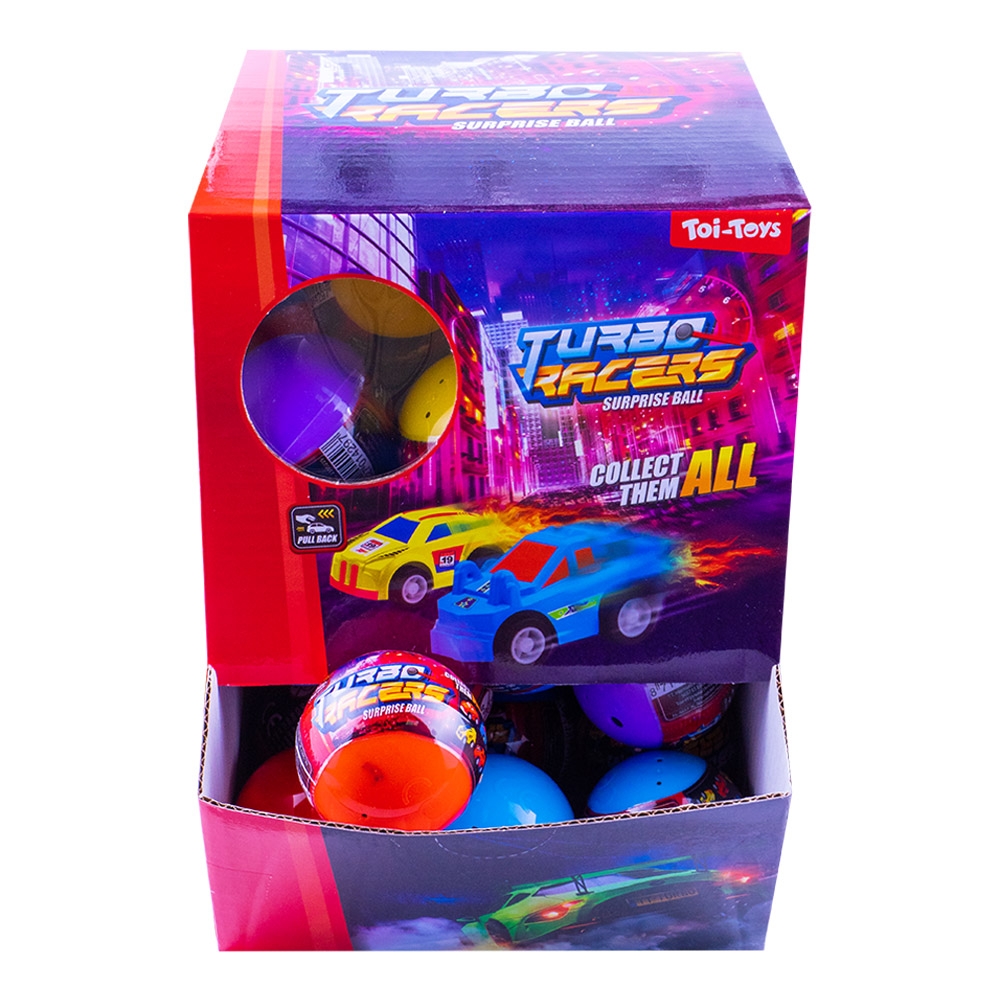 Ou cu surpriza, Masinuta Turbo Racer - Toi-Toys - imagine 4