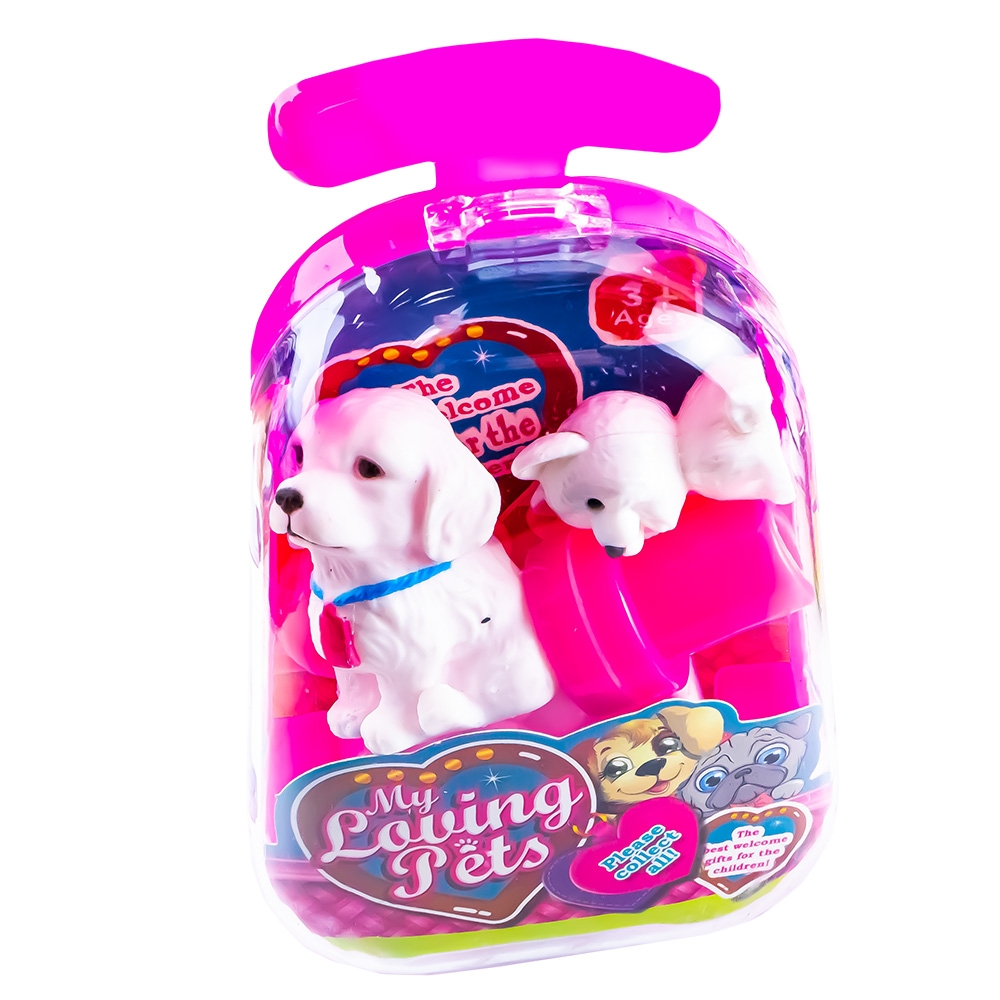 Catelus cu accesorii, in troller - imagine 2
